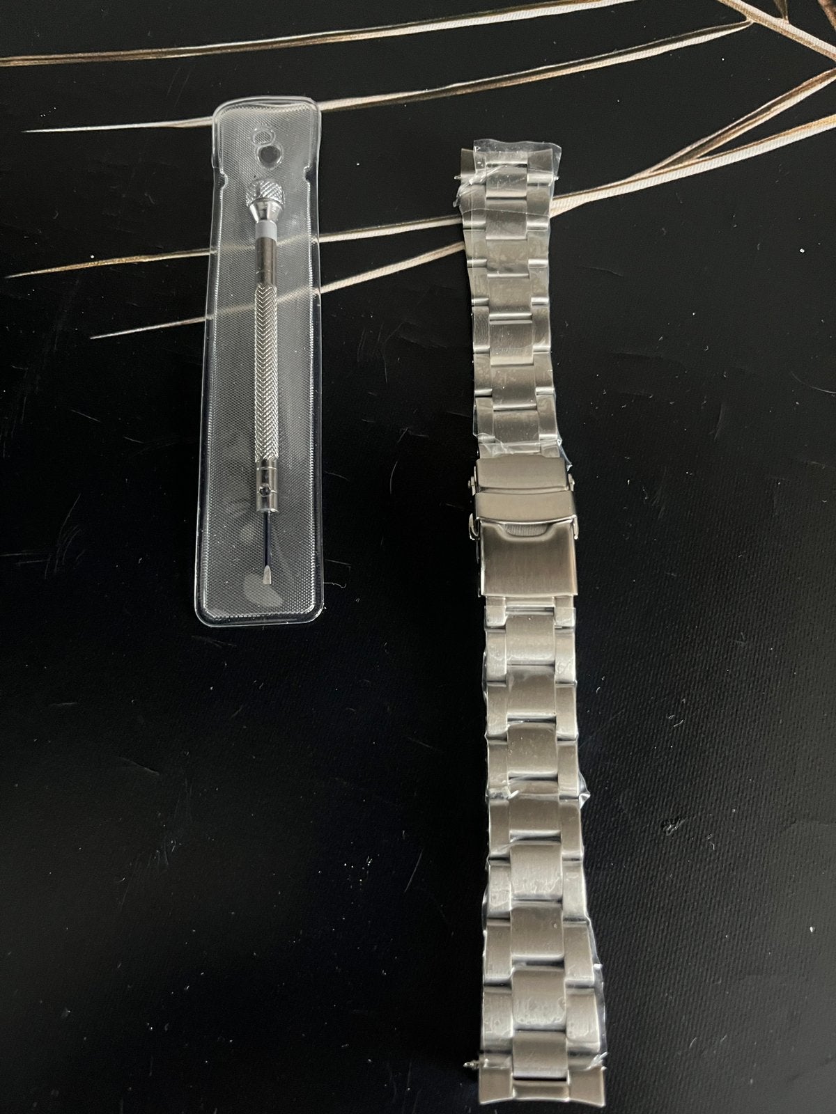 Seiko speedtimer oyster horlogeband, Staal, Polshorloge, Nieuw, Ophalen of Verzenden
