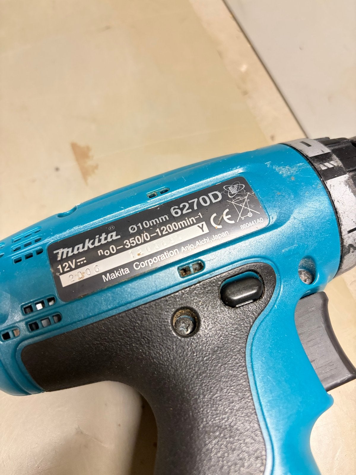 Foto 5 van Makita 6270DWAE3 Accuboormachine met lader en 3 accu's