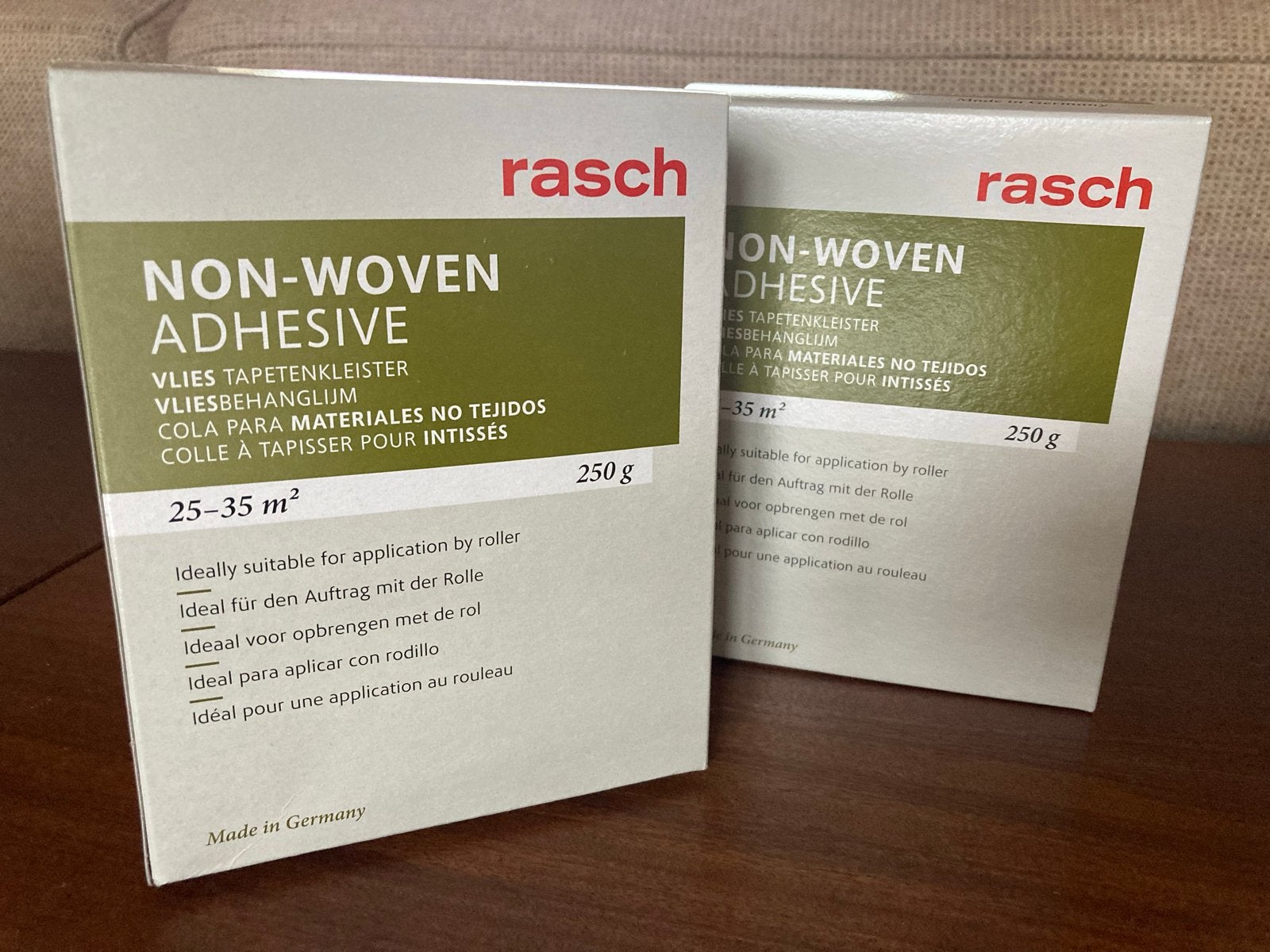 4x Rasch Vliesbehanglijm - Non-Woven Adhesive 250g, Minder dan 5 liter, Ophalen of Verzenden, Nieuw