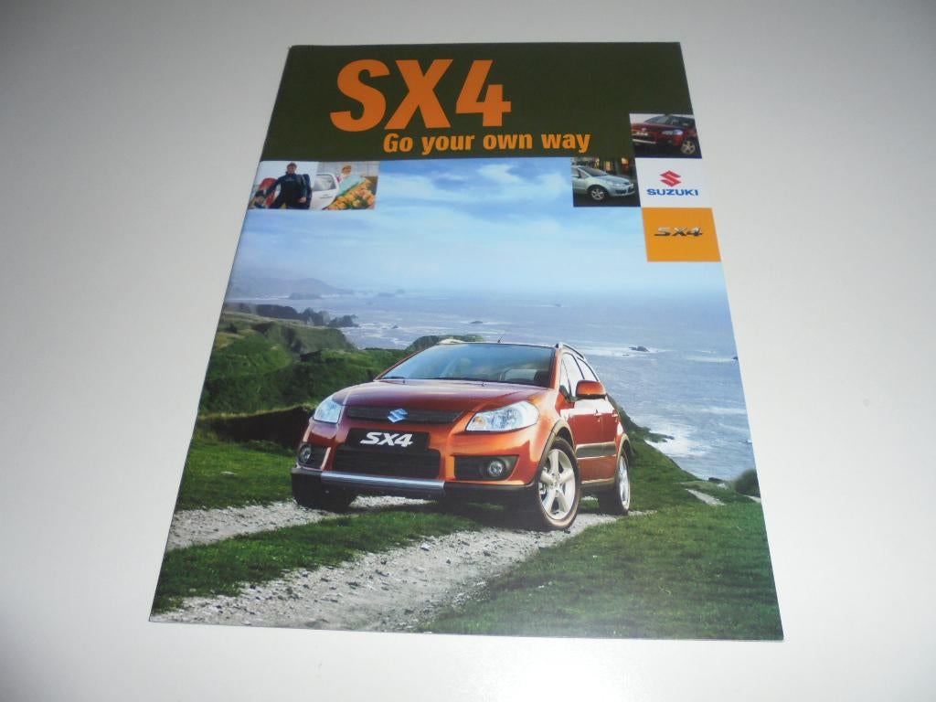 brochure Suzuki SX4 modellen 2007, Ophalen of Verzenden, Nieuw, Overige merken