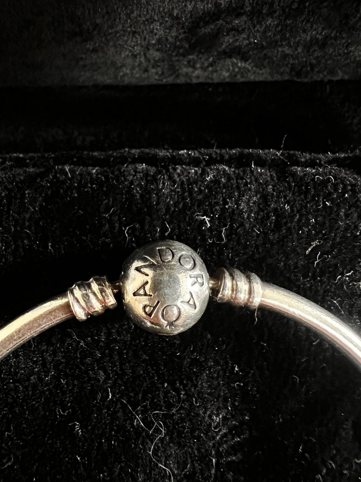 Pandora Armband Zilver met Pavé Sluiting, Sieraden, Tassen en Uiterlijk, Armbanden, Verzenden, Zo goed als nieuw, Zilver, Met strass