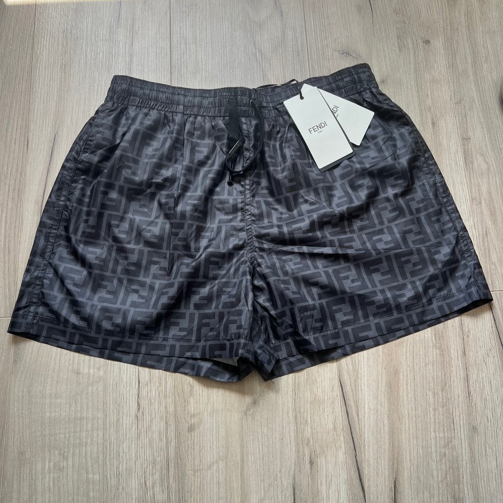 Fendi Zwembroek Zwart, Kleding | Heren, Badmode en Zwemkleding, Verzenden, Zwart, Zwemshort, Fendi