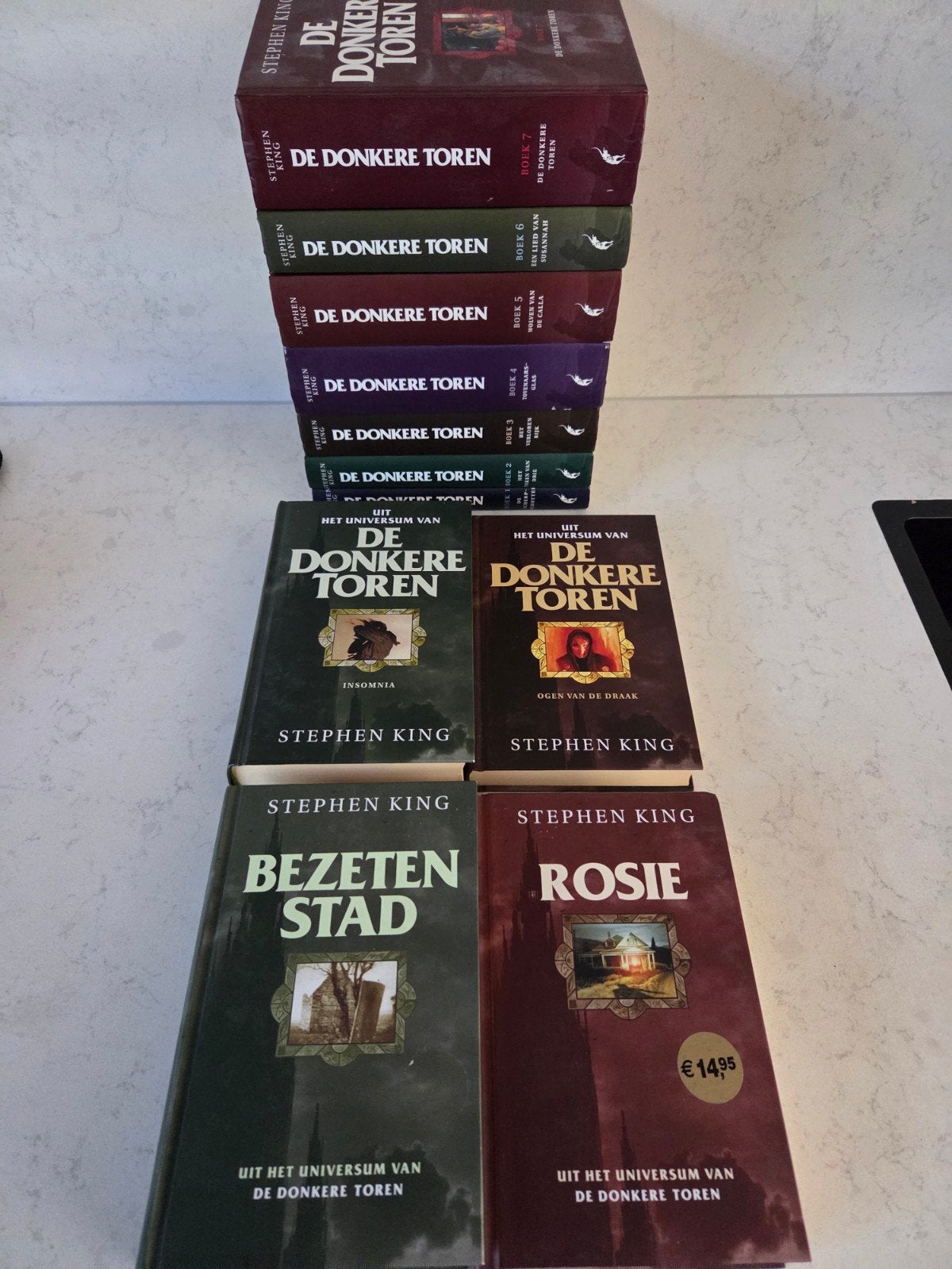 Stephen King - De donkere toren 1tm7 HC + 4x Universum HC, Ophalen of Verzenden, Gelezen