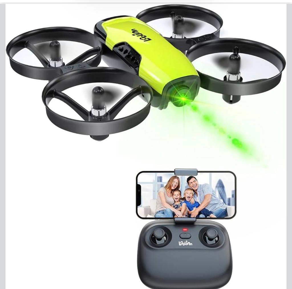 Loolinn Mini Drone met Camera voor Kinderen (8+), Basiskwaliteit, Minder dan 100 meter, Zo goed als nieuw, Minder dan 250 gram