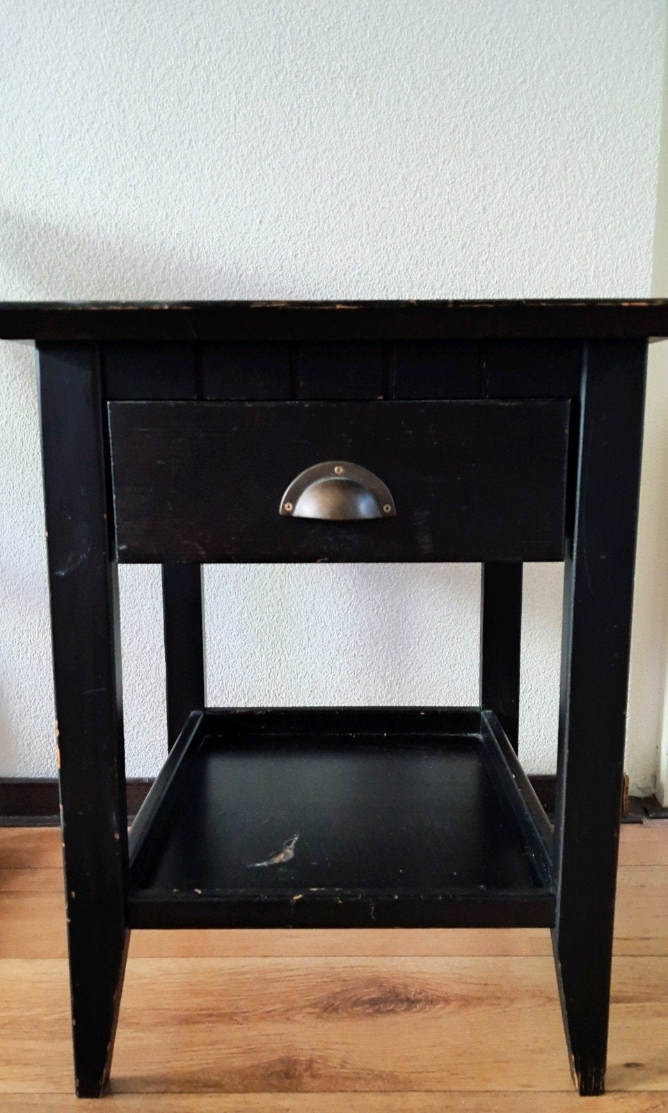 Antieke zwarte kast, Ophalen, Gebruikt