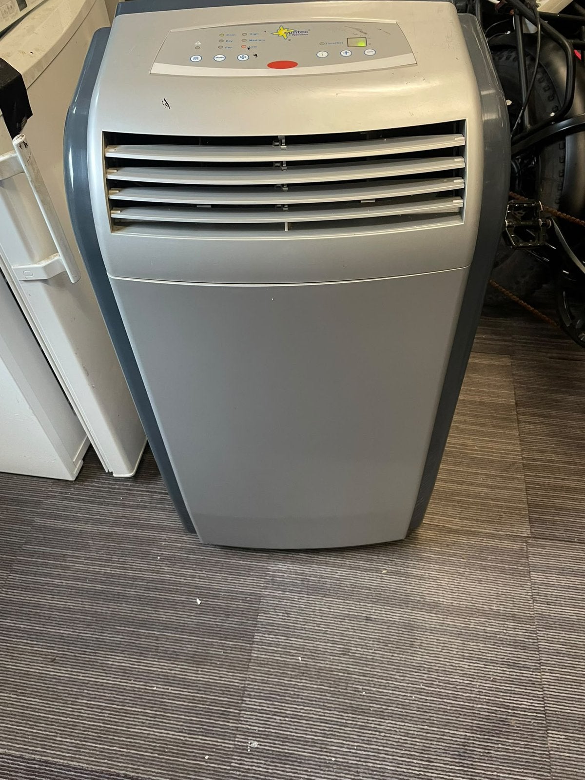 Suntec Wellnes Mobiele airco, Witgoed en Apparatuur, Ophalen, Gebruikt, Minder dan 60 m³, 3 snelheden of meer