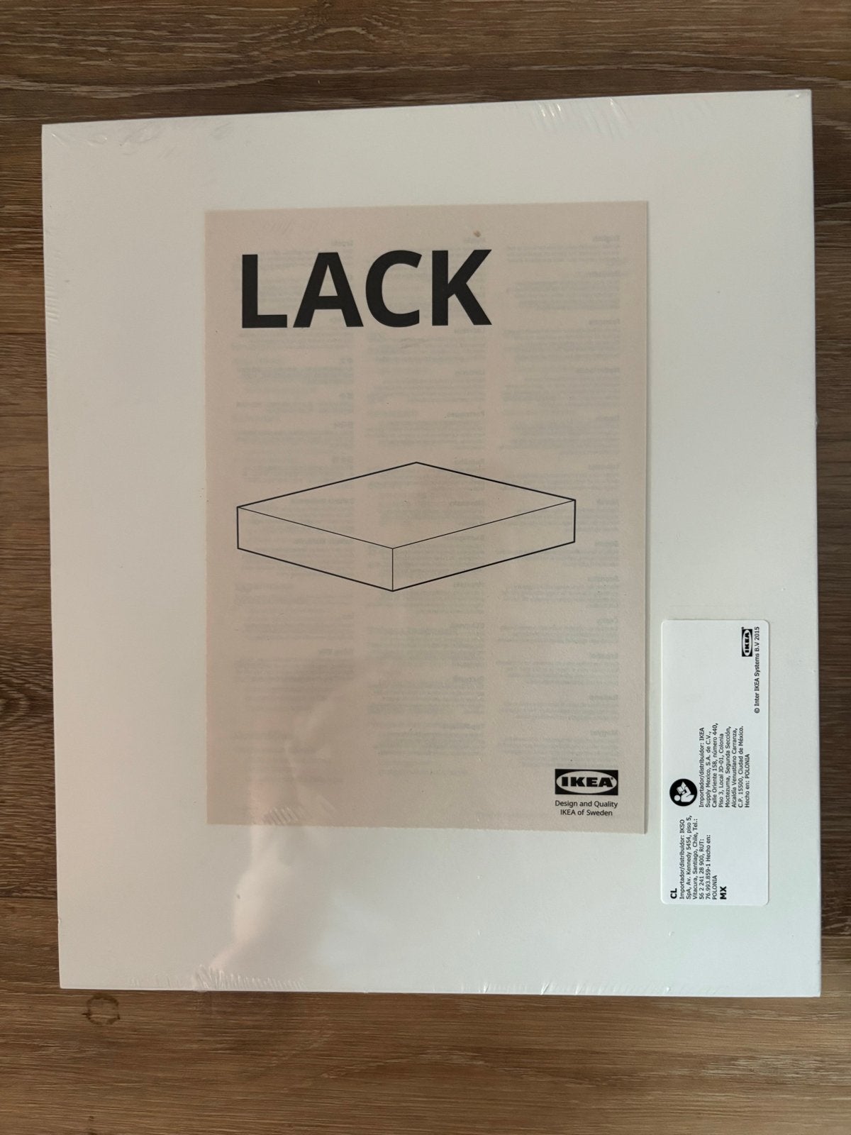 IKEA LACK wandplank wit - Nieuw in verpakking, Huis en Inrichting, Ophalen, Nieuw