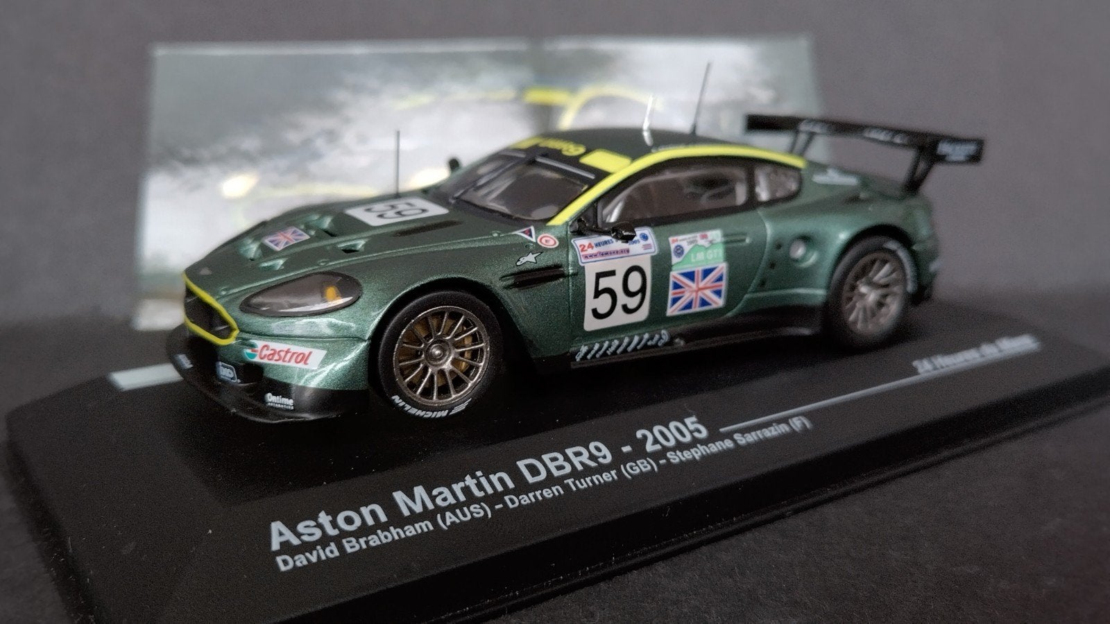 Aston Martin dbr 9 Le Mans 1:43 Altaya Ixo pol, Overige merken, Auto, Verzenden, .