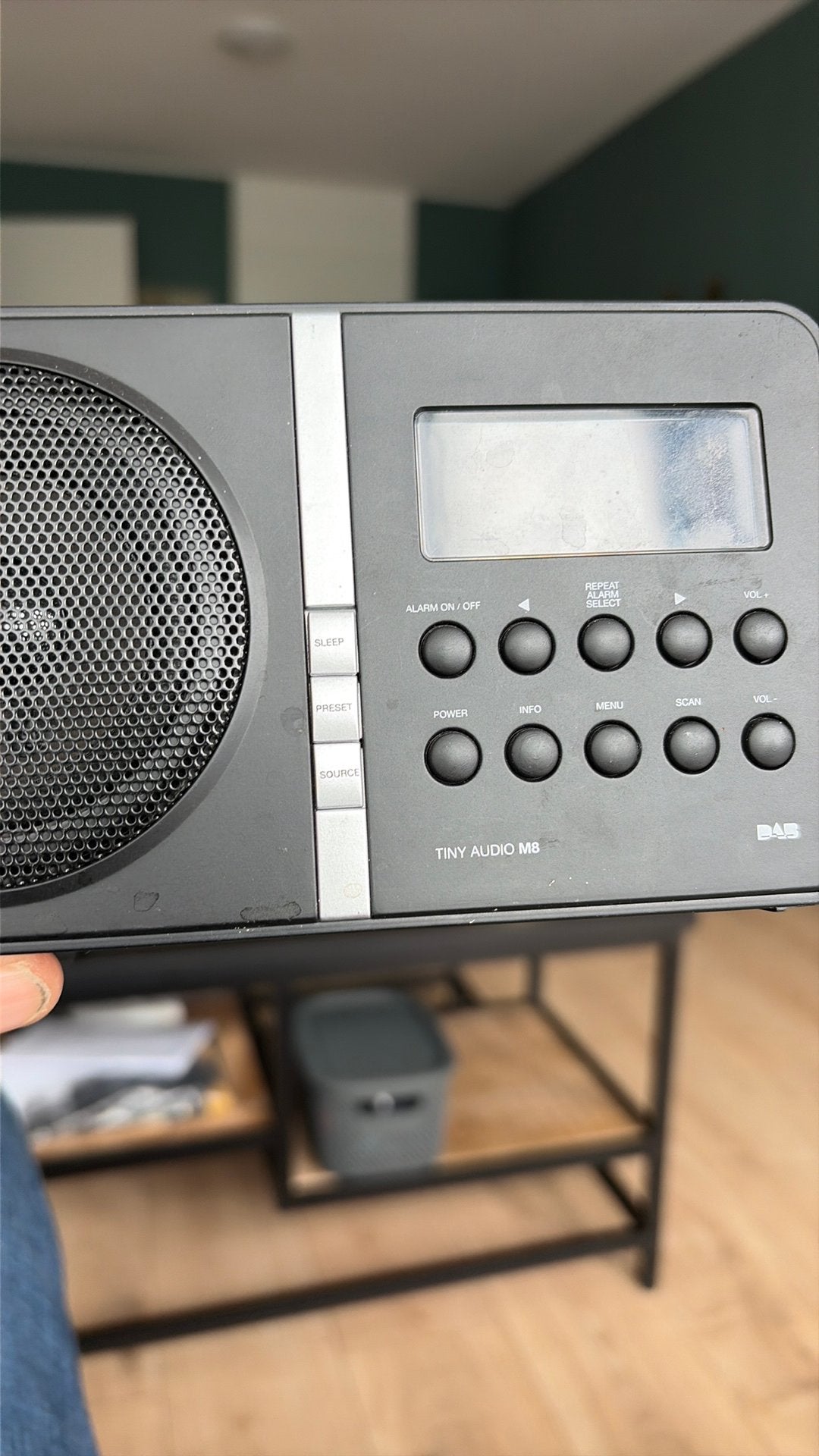 Tiny Audio M8 DAB/DAB+ Radio - Compact en Draagbaar, Ophalen of Verzenden, Gebruikt, Radio