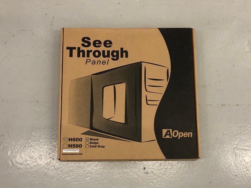 AOpen H600 See Through Panel, Ophalen of Verzenden, Gebruikt