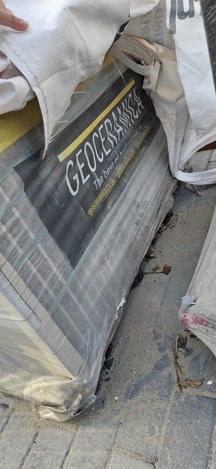 Geoceramica terrastegels 60x60x4 cm - Re-Used Cotto, Ophalen, 60 cm of meer, 40 tot 60 cm, Keramiek