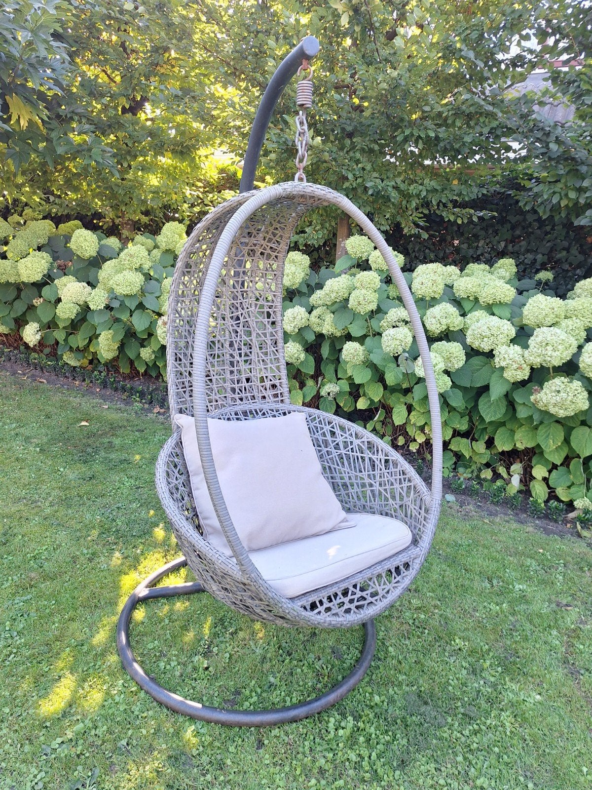 Hangstoel voor tuin (Egg), Ophalen, Gebruikt