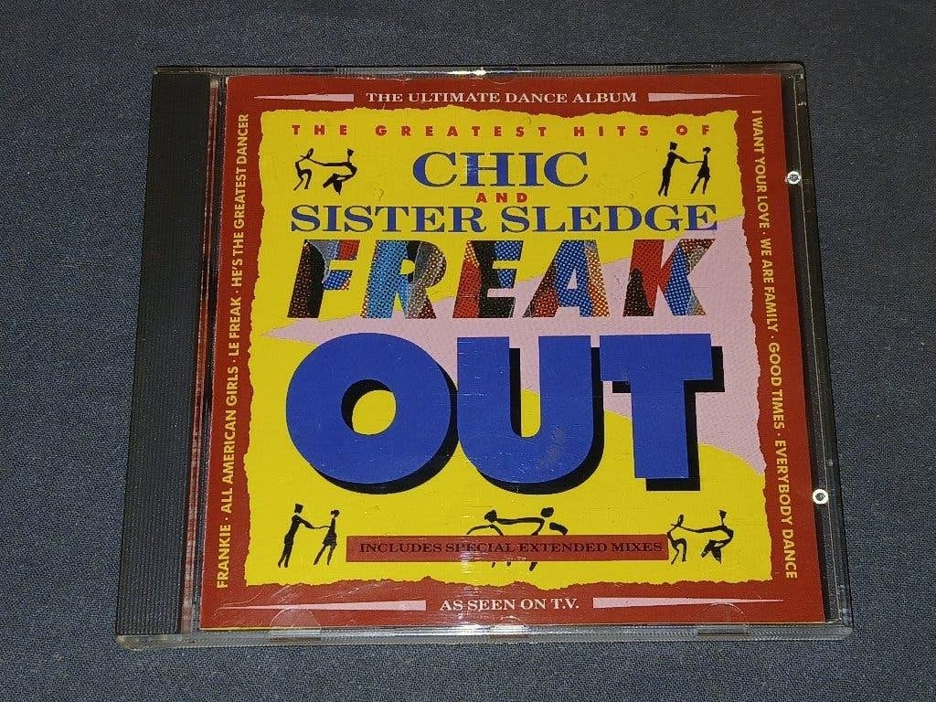 cd FREAK OUT - Best of Chic & Sister Sledge, Ophalen of Verzenden, Zo goed als nieuw, Disco, Album