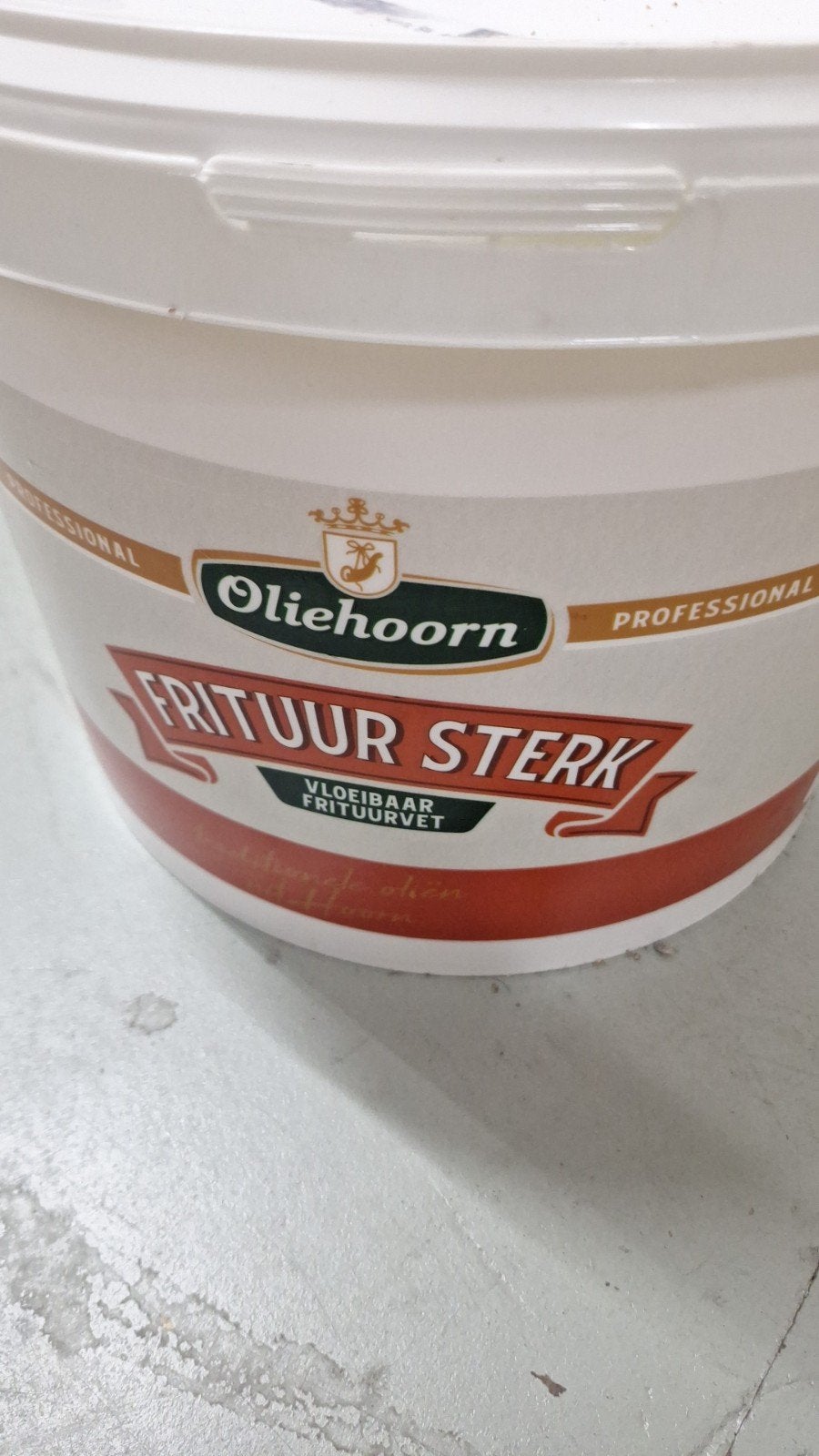 Oliehoorn 10 liter frituurvet., Diversen, Levensmiddelen, Ophalen of Verzenden