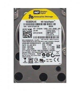 Western Digital VelociRaptor WD3000HLHX 300GB HDD 3.5" SATA, Intern, Gebruikt, Ophalen of Verzenden, Desktop