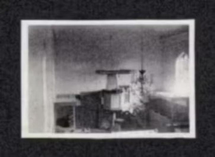 Foto De Kaag Kerk Interieur Preekstoel., Foto, Ophalen of Verzenden, Zo goed als nieuw, 1940 tot 1960
