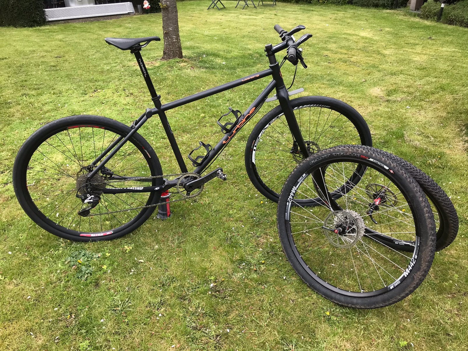 CUSTOM BUILD GRAVELBIKE LARGE VOOR € 999,-, Minder dan 10 versnellingen, 49 tot 53 cm, Schijfrem, Ophalen