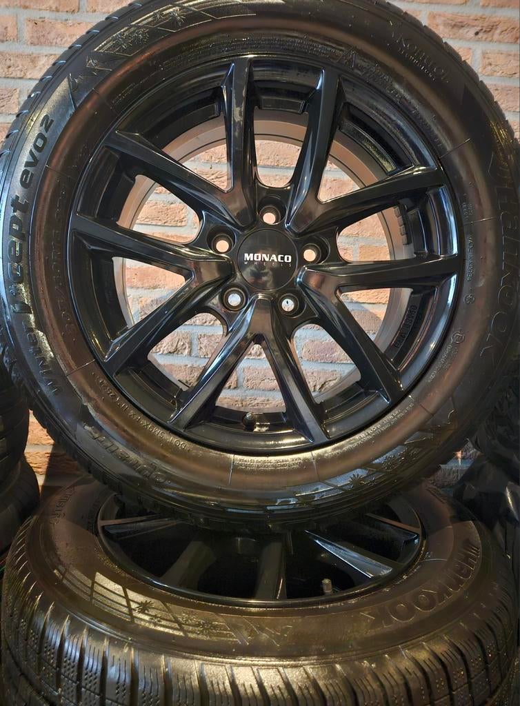 16 inch VW Audi Seat Skoda Velgenset 5x112 Hankook 7mm ZGAN!, Ophalen, Nieuw, Seat