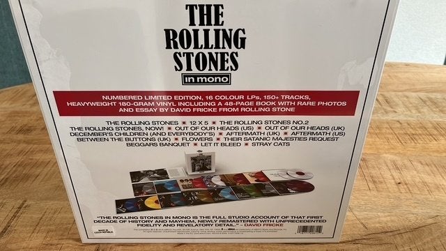 Rolling Stones in Mono (coloured vinyl), Ophalen, Boxset, Rock, Zo goed als nieuw