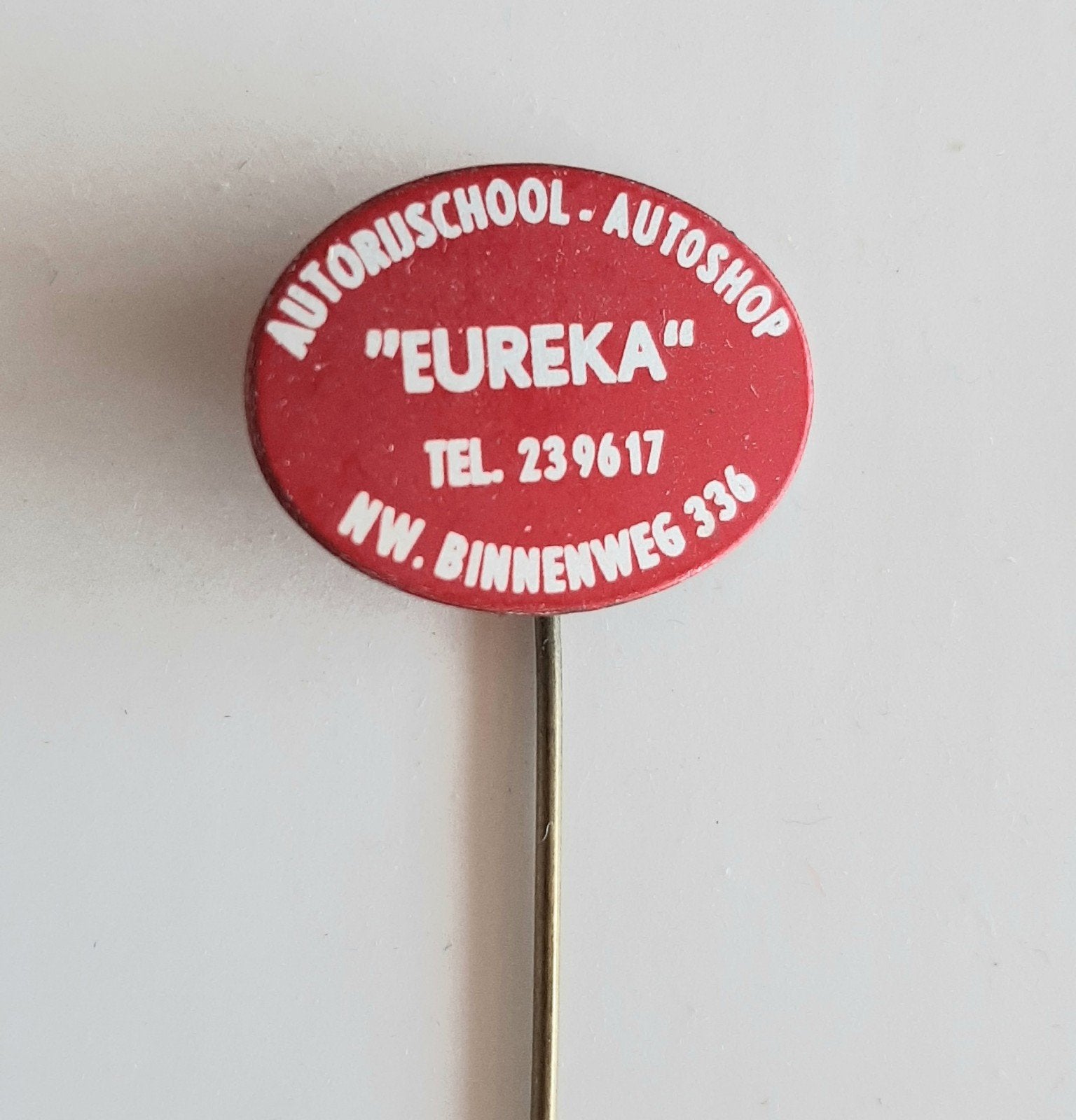 SPELDJE VAN AUTORIJSCHOOL, AUTOSHOP "EUREKA", Verzamelen, Verzenden, Gebruikt