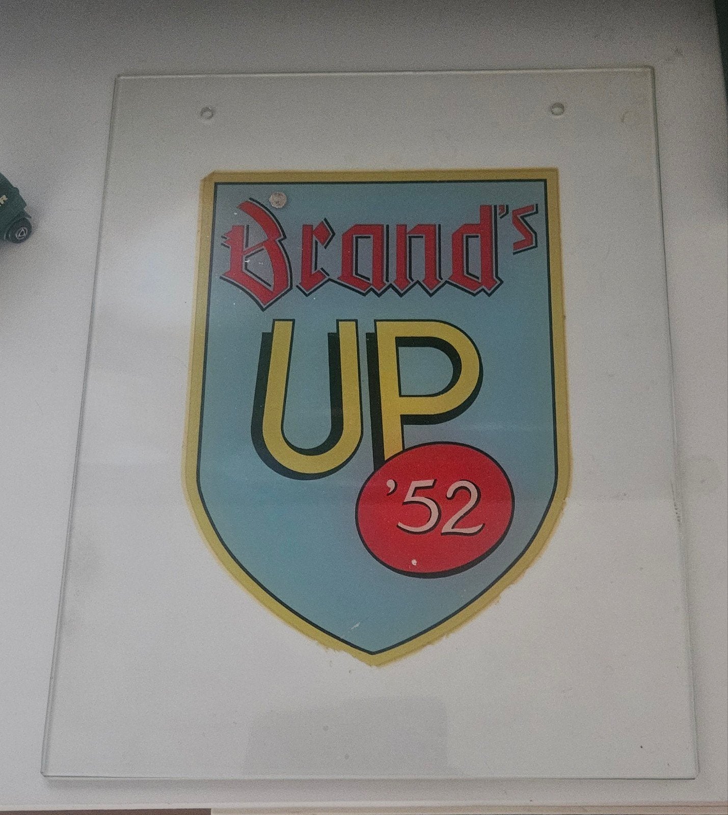 Brand's up hanger , zeer zeldzaam Brand bier, Verzamelen, Ophalen of Verzenden, Brand