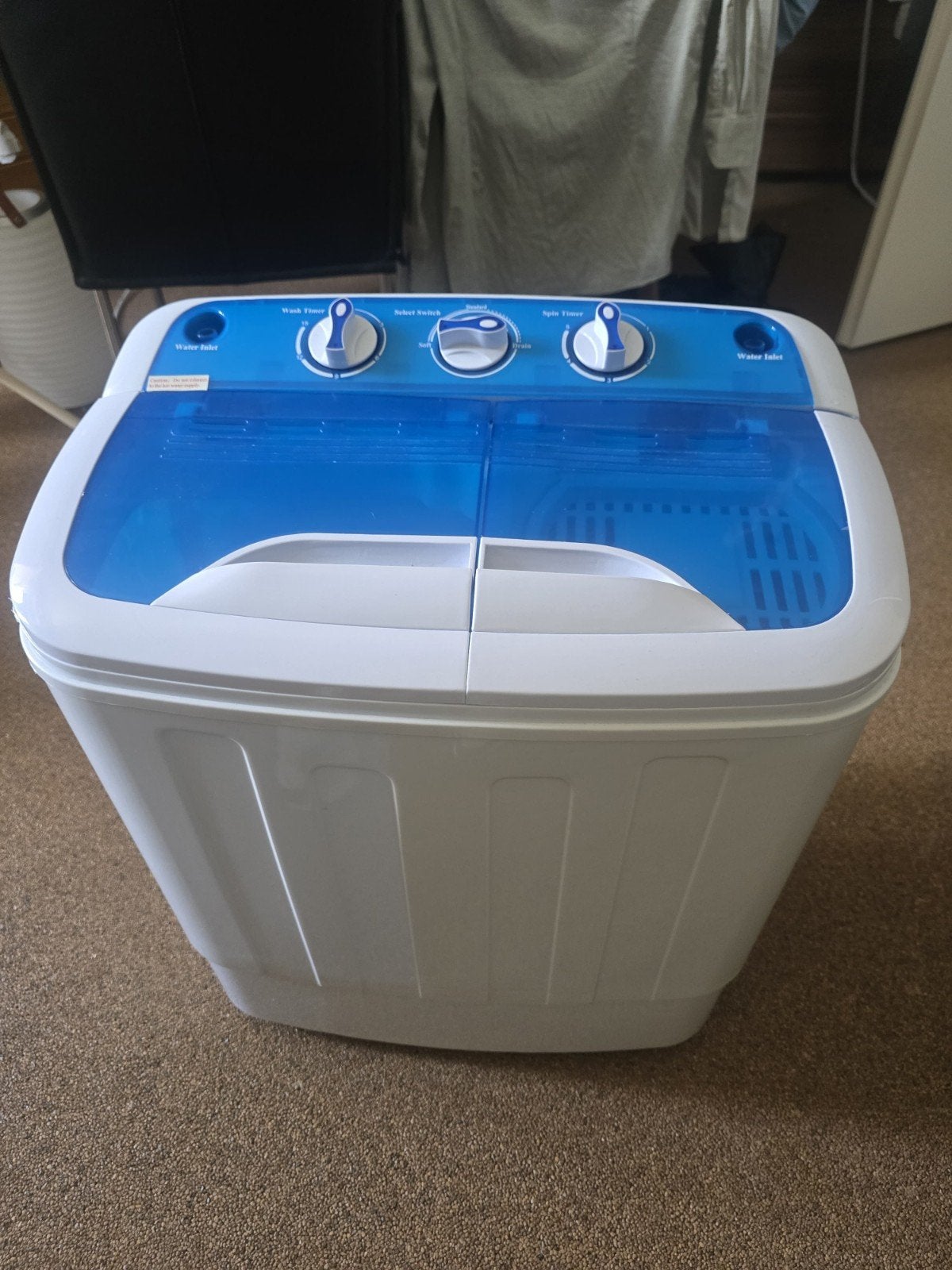 Compacte mini wasmachine met centrifuge - VidaXL, Ophalen