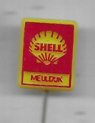 SHELL MEULDIJK BENZINE MERK SPELD, Verzamelen, Ophalen of Verzenden, Gebruikt, Merk, Speldje of Pin