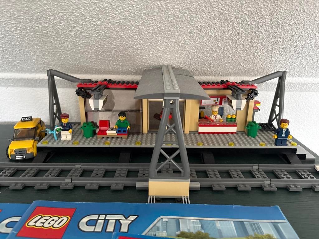 Lego City Treinstation 60050, Kinderen en Baby's, Speelgoed | Duplo en Lego, Ophalen of Verzenden, Gebruikt, Complete set, Lego