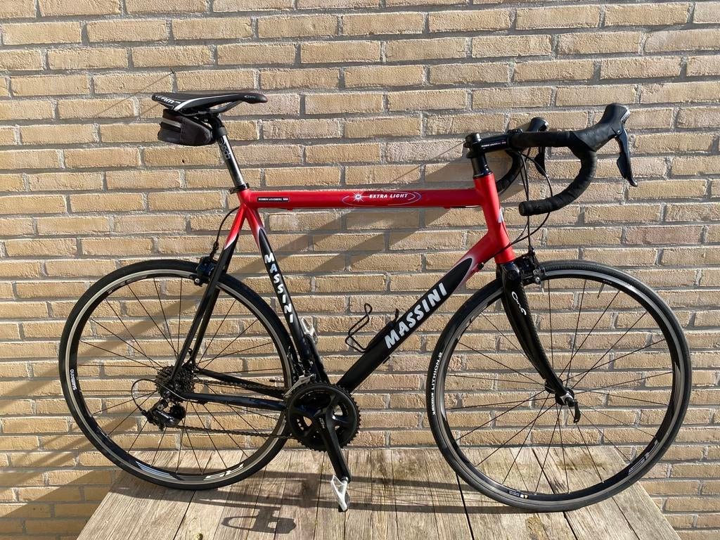 Massini wielrenfiets, Fietsen en Brommers, Fietsen | Racefietsen, Heren, Aluminium, Zo goed als nieuw, 57 tot 61 cm