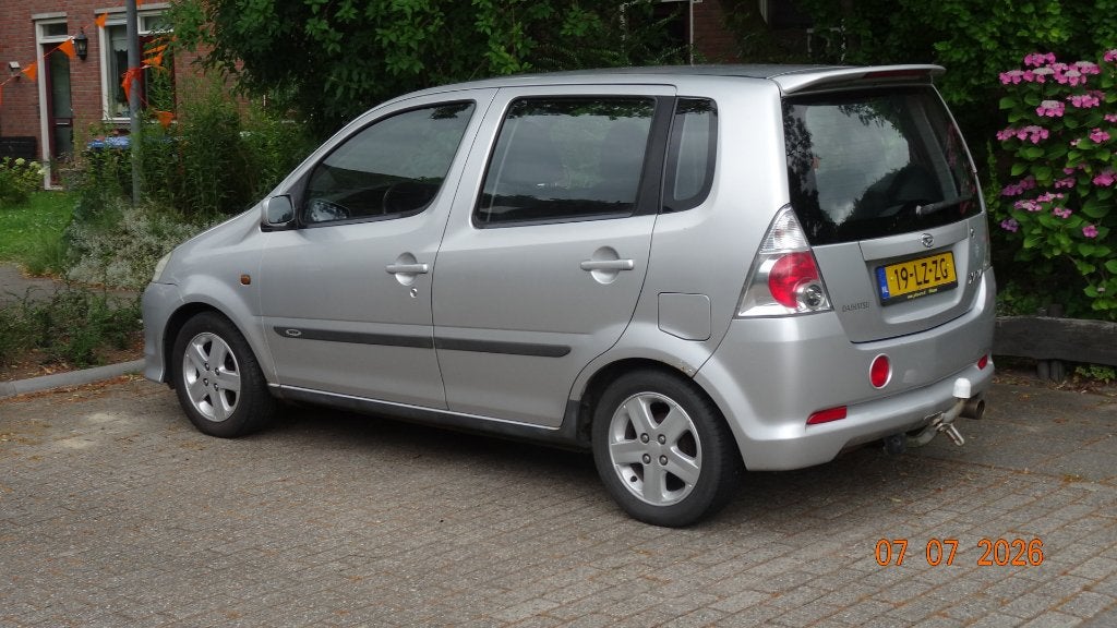 Daihatsu YRV 1.3 S 2003 Grijs, Auto's, Daihatsu, Particulier, YRV, Airbags, Centrale vergrendeling, Elektrische buitenspiegels