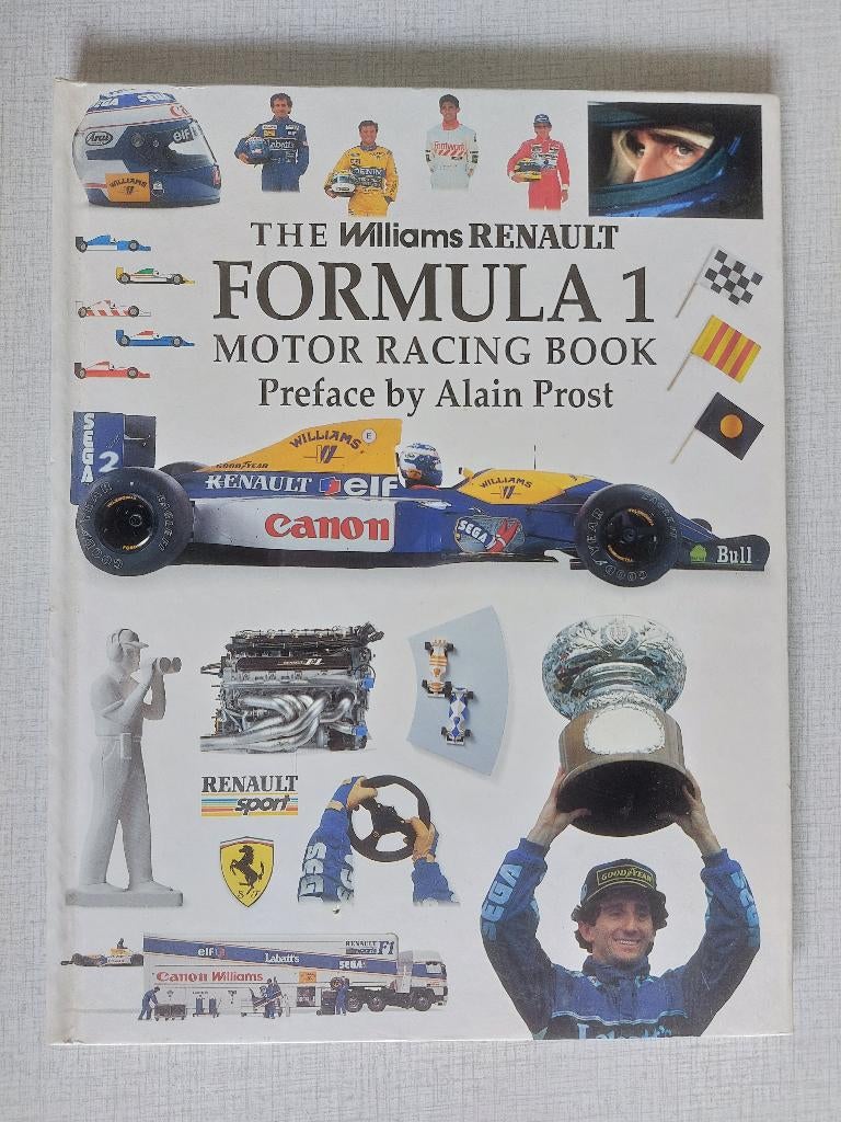 The Formula 1- The Williams Renault Motor Racing Book, Verzamelen, Ophalen of Verzenden, Zo goed als nieuw, Formule 1