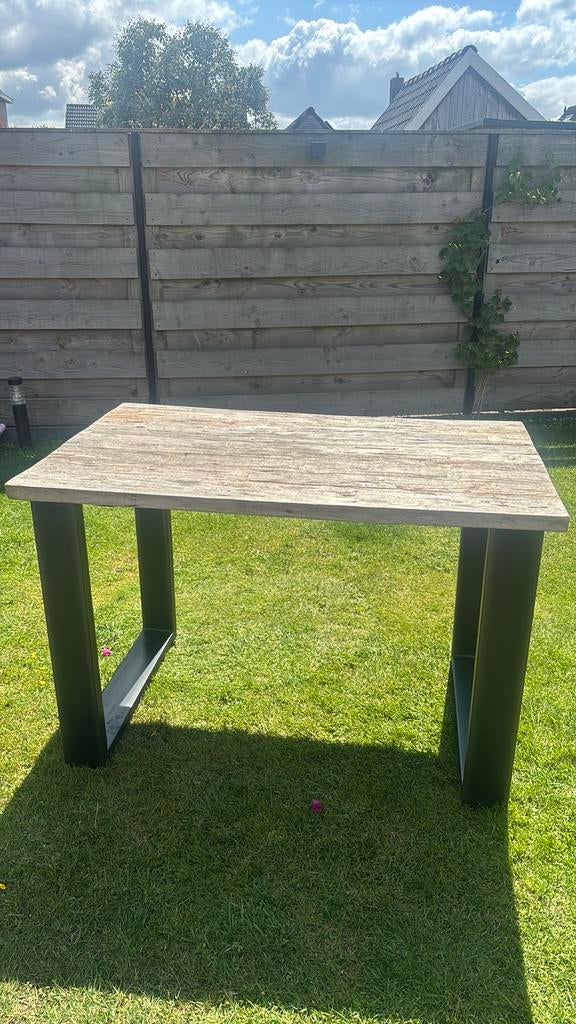 Bartafel Romaro teakhout, Ophalen, Gebruikt, 100 tot 150 cm, Teakhout