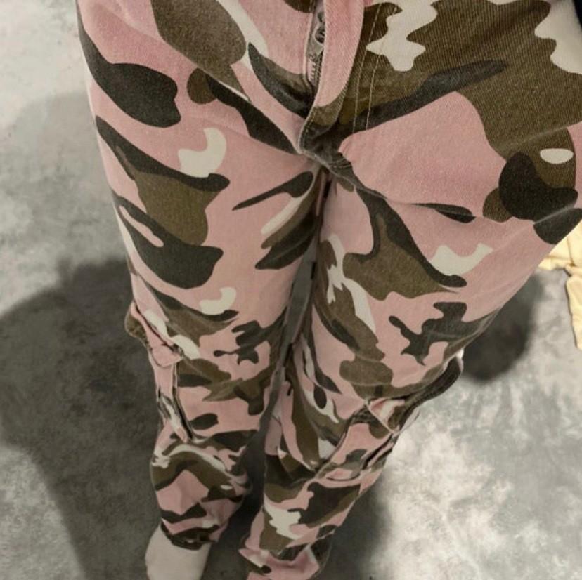 Camouflage broek, Ophalen, Zo goed als nieuw, Maat 34 (XS) of kleiner, Lang