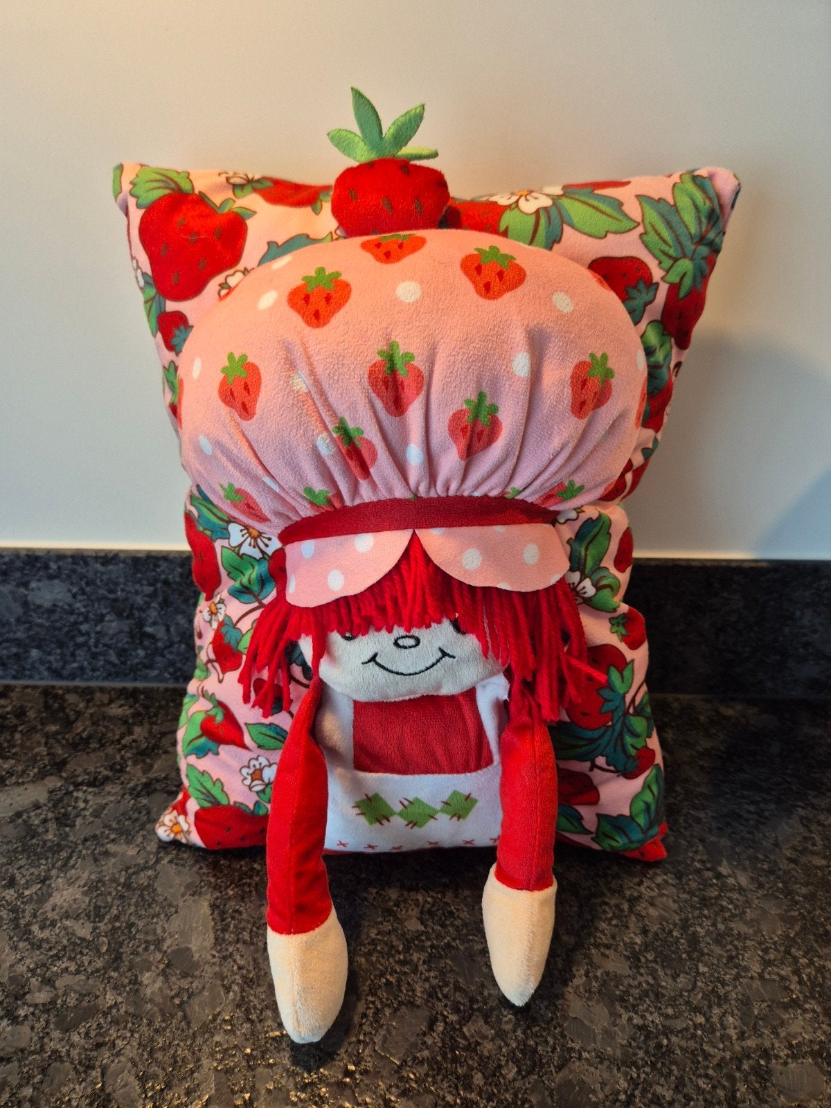 Knuffel Kussen Strawberry Shortcake, Ophalen of Verzenden, Overige typen