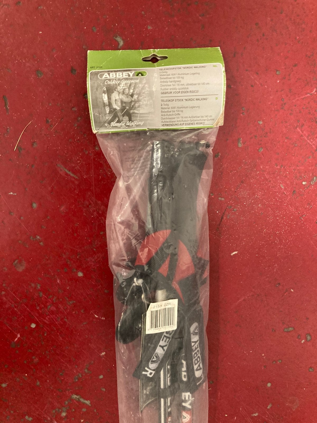 Abbey Outdoor Equipment nordic walking stokken, Sport en Fitness, Bergsport en Wandelen, Ophalen of Verzenden, Nieuw, Wandelstok