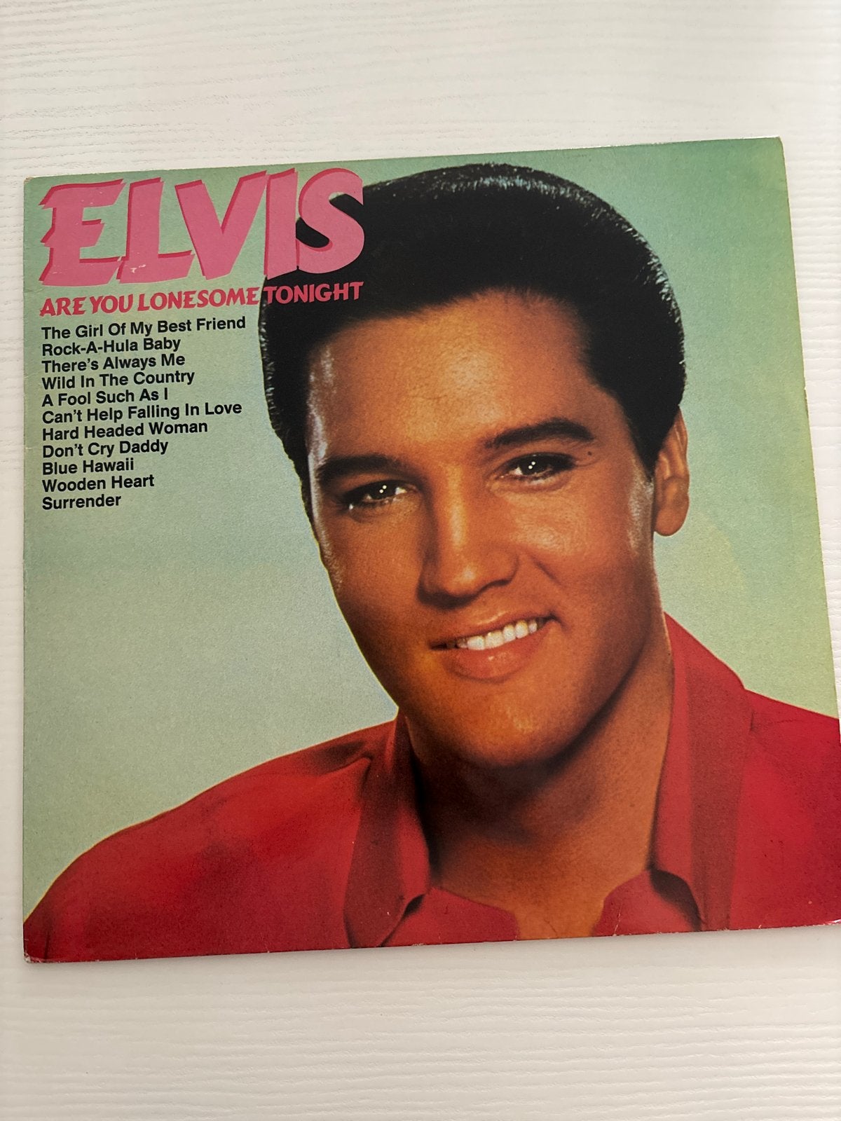 Elvis Presley - Are You Lonesome Tonight LP, Ophalen of Verzenden, Zo goed als nieuw, Cd of Plaat