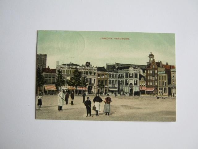 Ansichtkaarten Nederland, TC 5-9 Utrecht, Vreeburg 1902, Verzenden, Voor 1920, Gelopen, Utrecht