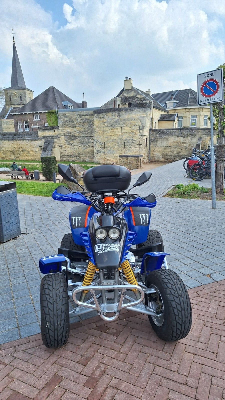 250cc barossa/honda quad (zeer nette staat ), Ophalen of Verzenden