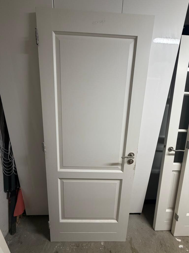 Binnendeur met beslag 82,5 x 209,6 cm, Ophalen, Gebruikt, 80 tot 100 cm, Binnendeur