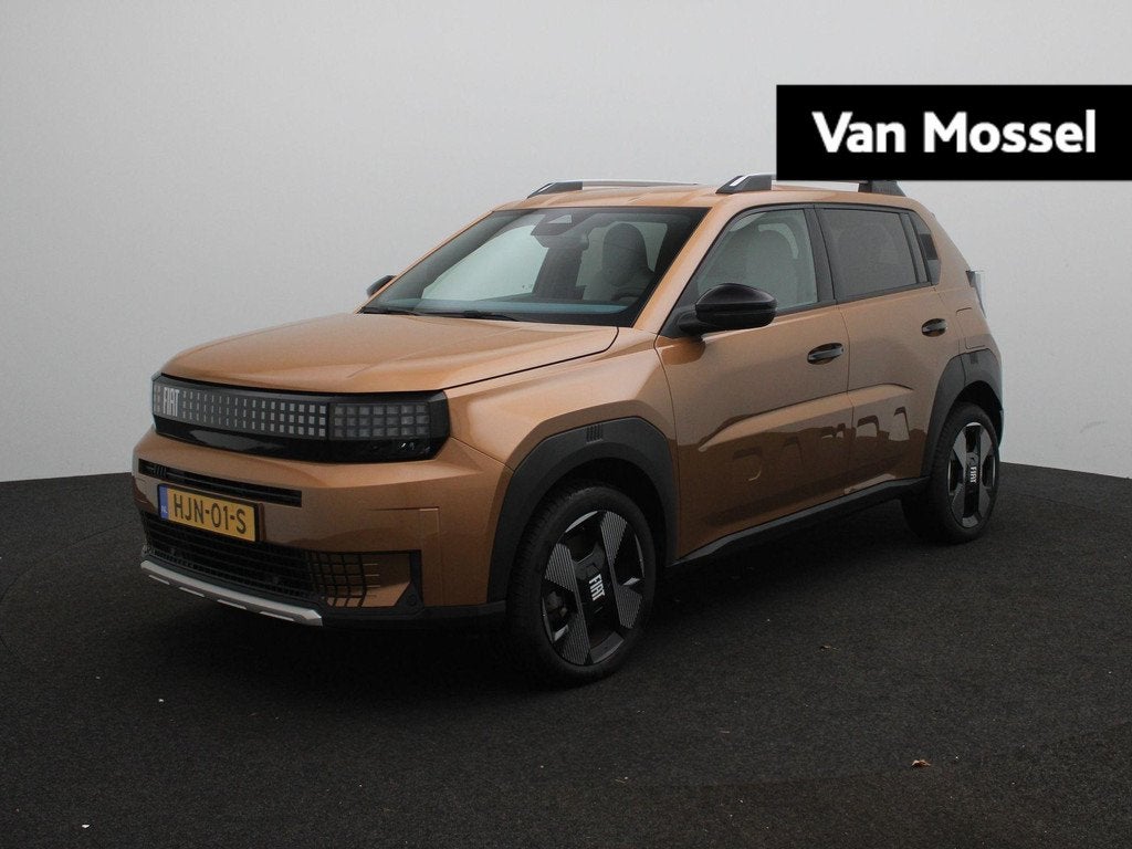 Fiat Grande Panda La Prima 11 kW 44 kWh | Apple Carplay/Andr, Auto's, Fiat, 12 maanden, Stof, Gebruikt, Panda