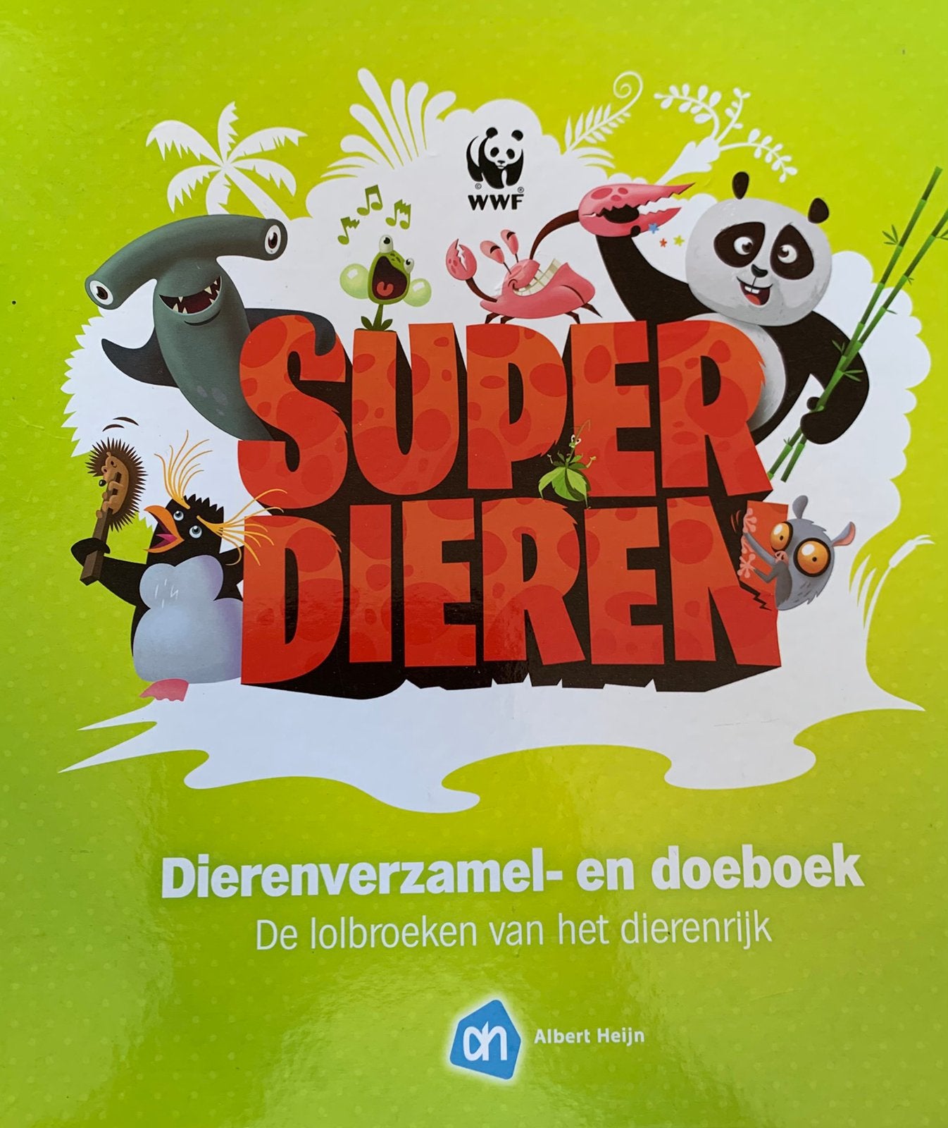 Super dieren verzamel en doe boek, Verzamelen, Albert Heijn, Ophalen of Verzenden