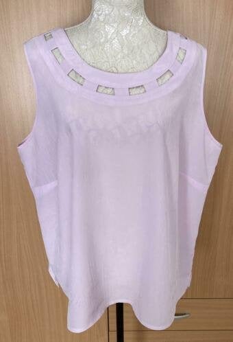 Oscar B top lila maat 50 NIEUW, Overige kleuren, Maat 46/48 (XL) of groter, Nieuw, Ophalen of Verzenden