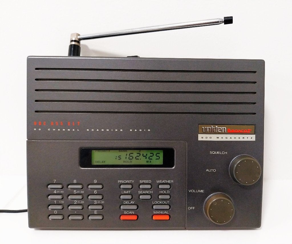 Uniden Bearcat BC-855XLT Radio Scanner, Telecommunicatie, Scanners, Ophalen of Verzenden, Zo goed als nieuw, 30 tot 200 kanalen