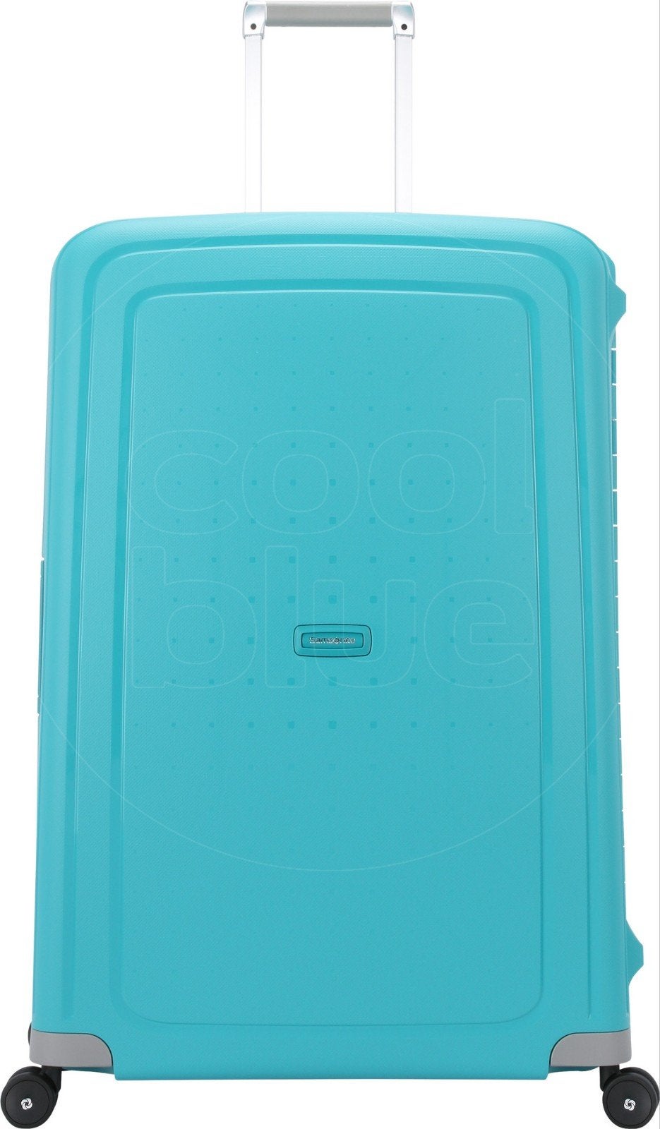 Samsonite S'Cure Spinner 81 cm Aqua Blue, Hard kunststof, 45 tot 55 cm, Nieuw, 70 cm of meer