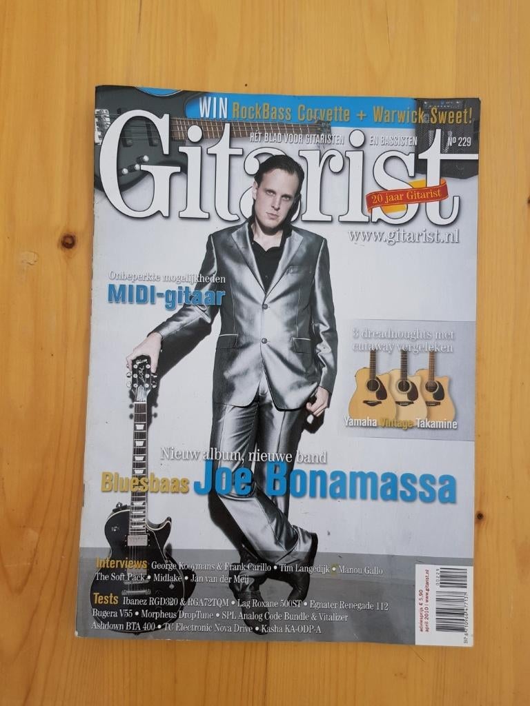 Gitarist, Boeken, Tijdschriften en Kranten, Muziek, Film of Tv, Verzenden
