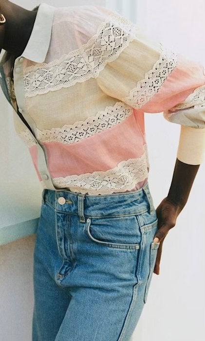 Sézane Claudio blouse - Nieuw met kaartjes, Kleding | Dames, Ophalen of Verzenden, Nieuw, Maat 38/40 (M), Meerkleurig