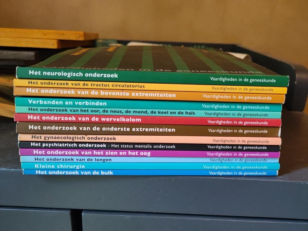 Vaardigheden in de geneeskunde - Complete set boeken, Boeken, Gelezen, Diverse auteurs, Ophalen of Verzenden, WO