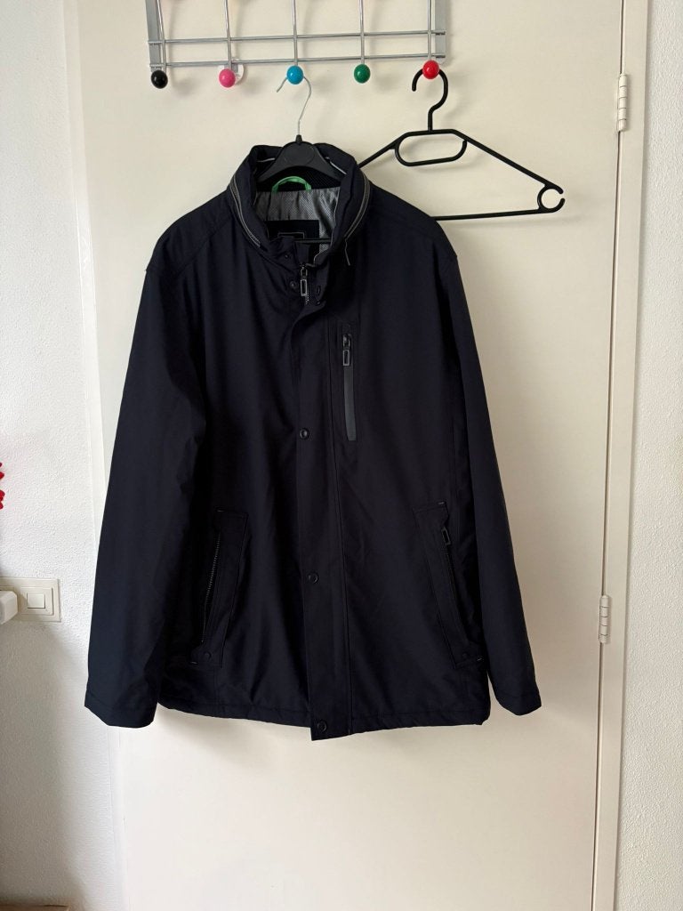 Gate One Heren jas blauw Maat: 56, Kleding | Heren, Blauw, Maat 56/58 (XL), Ophalen of Verzenden, Zo goed als nieuw