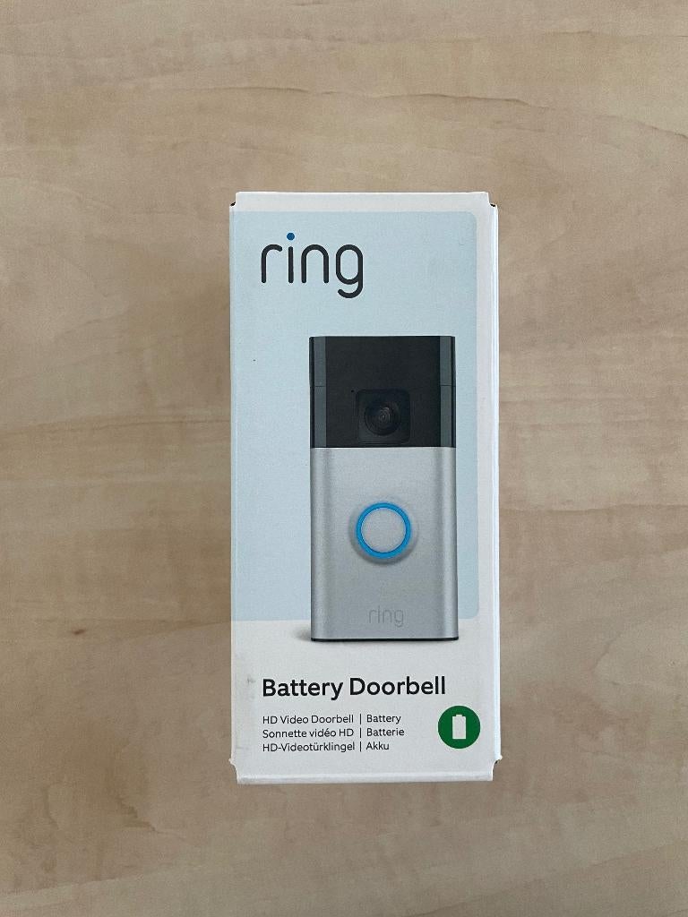 Ring deurbel, Verzenden, Ingebouwde camera, Nieuw, Draadloos