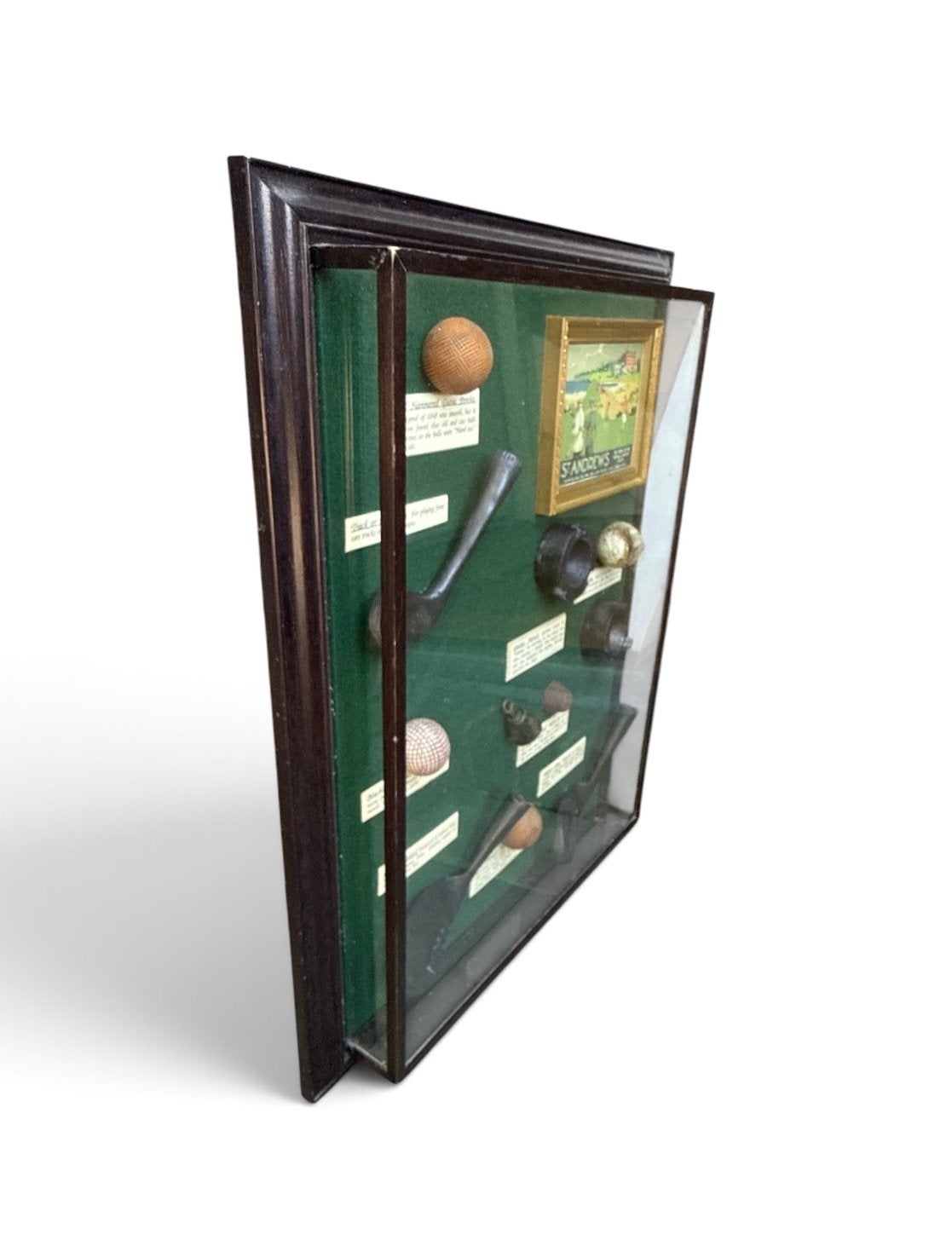 Unieke Golf Memorabilia Vitrine - St Andrews Collectie, Ophalen, Gebruikt, Overige sporten, Overige typen